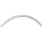 Ekena Millwork 41 3/4"OD x 39 3/8"ID x 1 1/4"W x 3/4"P Seville Ceiling Ring (1/4 of complete circle) CR42SE - alternate 3